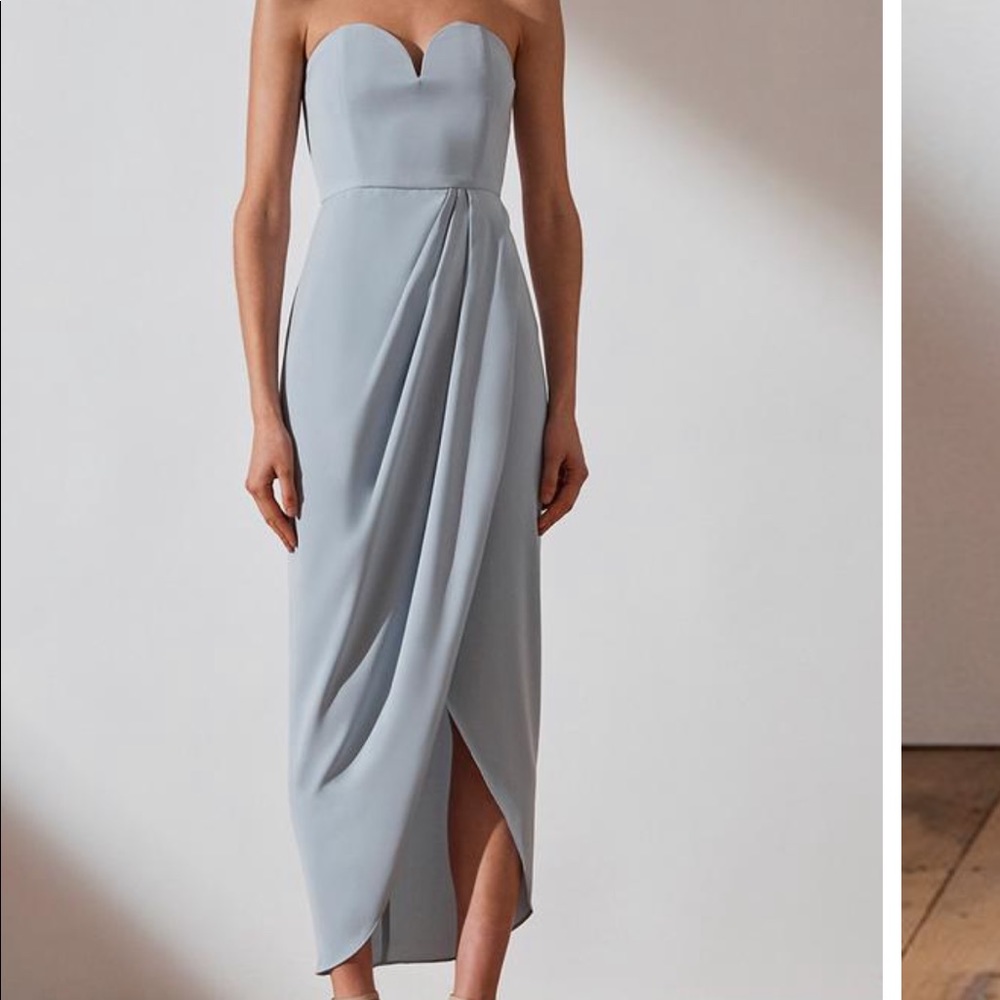 Shona Joy Strapless Dress